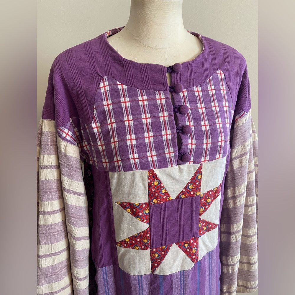 Rare Mountain Artisans Vintage Patchwork Size 12 … - image 4